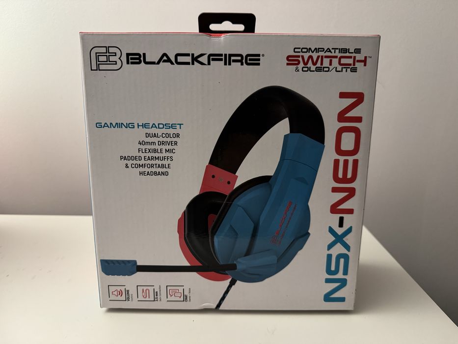 Auscultadores Gaming Blackfire NSX-Neon