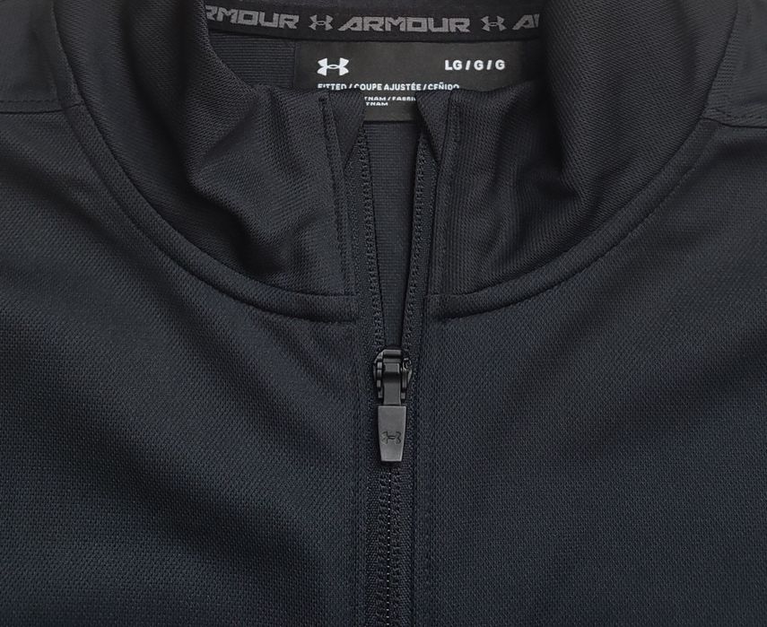 Олімпійка Under Armour knit warm-up black (Розмір L)