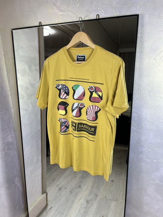 Barbour International: Мото-принт, Преміум бавовна, Класичний крій