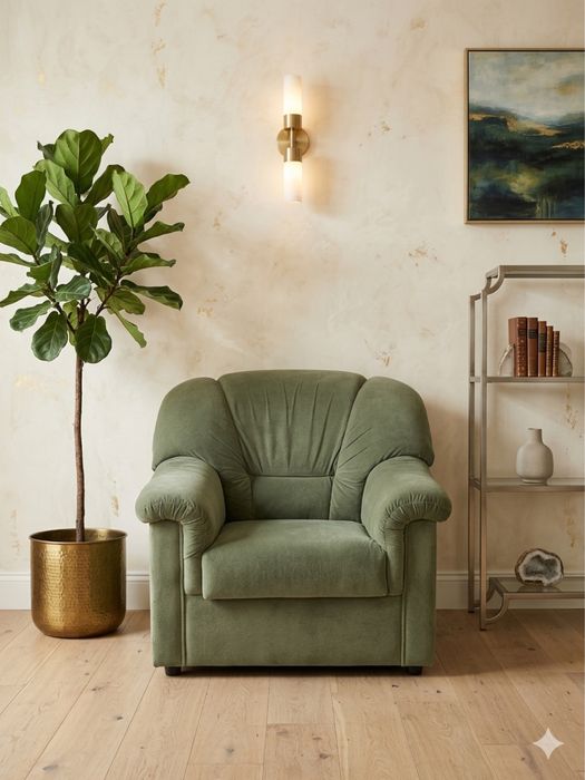 Conjunto de 3 sofas com mesa de centro