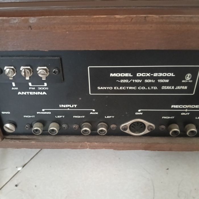 amplificador sanyo