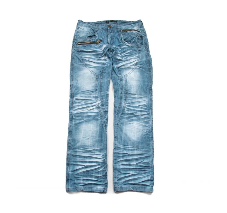 Spodnie jeansowe y2k Kosmo&Lupo 32us niski stan drip japan style