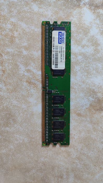 Оперативна пам'ять DDR2 1 Gb 2 планки