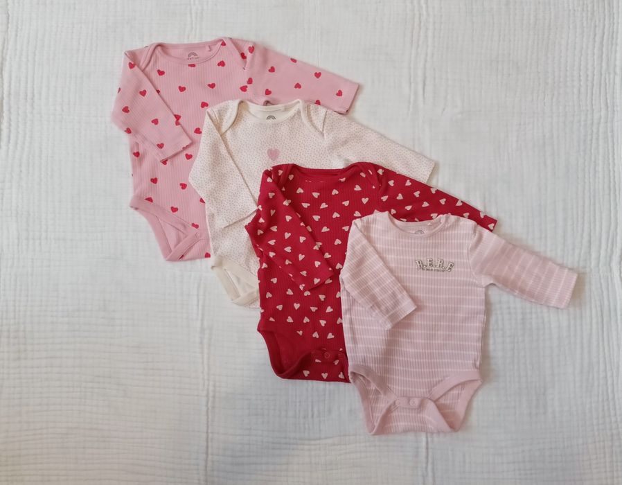 Боді next до  довгого рукава 62-68