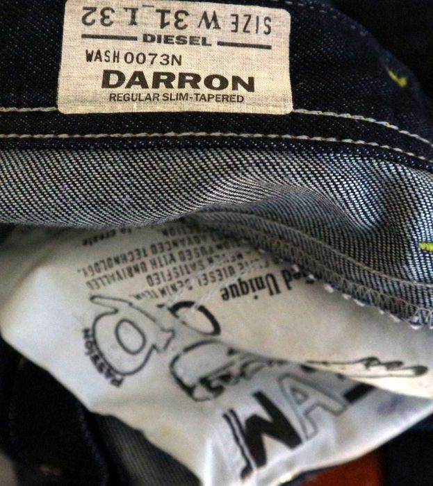 Diesel Darron spodnie jeansy W31 L32 pas 2 x 41 cm