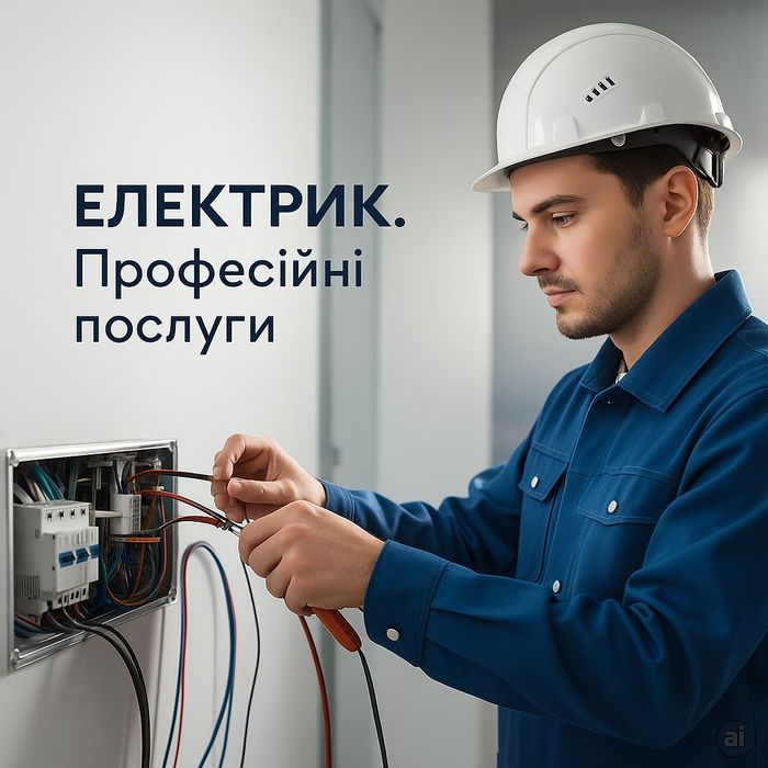 Послуги електрика електрик на годину усунення несправностей аварійний