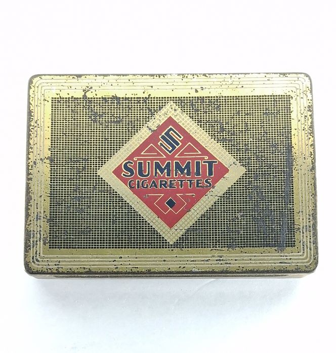 Lata antiga cigarros Summit