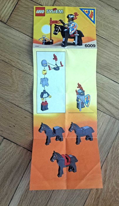 Instrukcja Lego Castle 6009 Black Knight