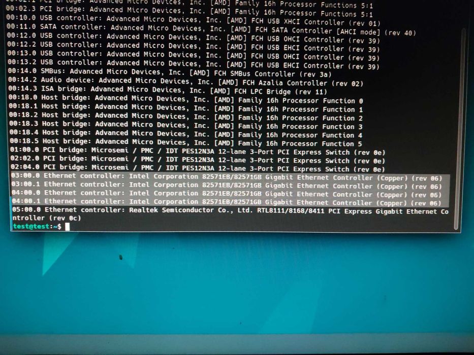 Karta sieciowa Intel Pro/1000 PT | 4x1Gb | PCIe | niski profil