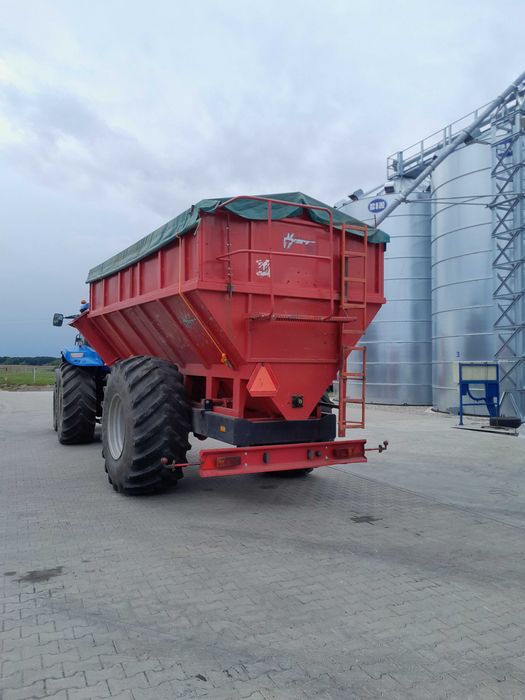 Przyczepa przeładowcza METALTECH PP 14 - wóz przeładowczy - Idealny