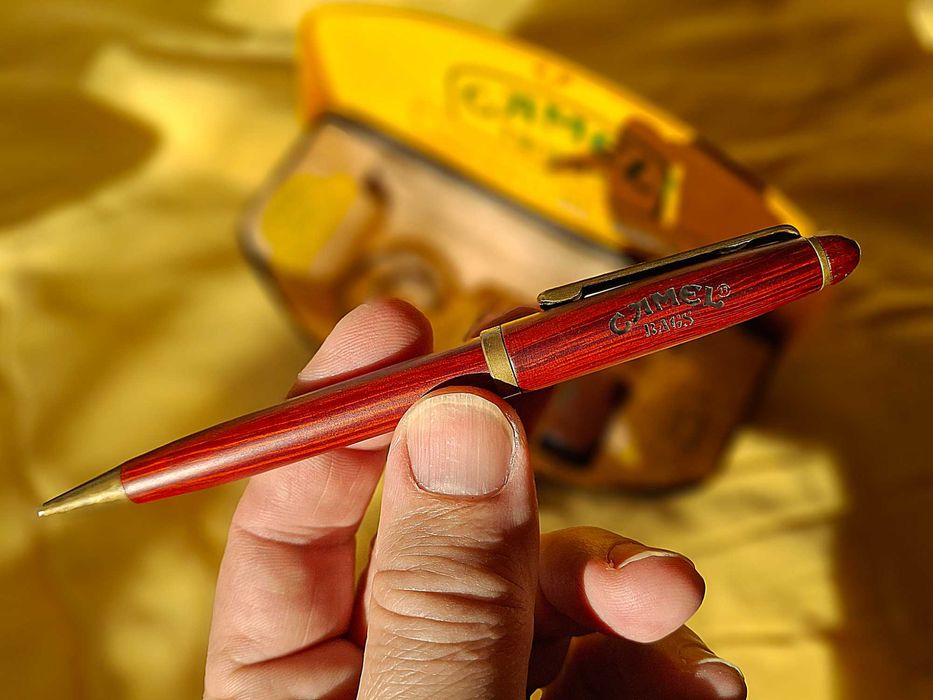 Caneta e porta-chaves Camel Trophy NOS