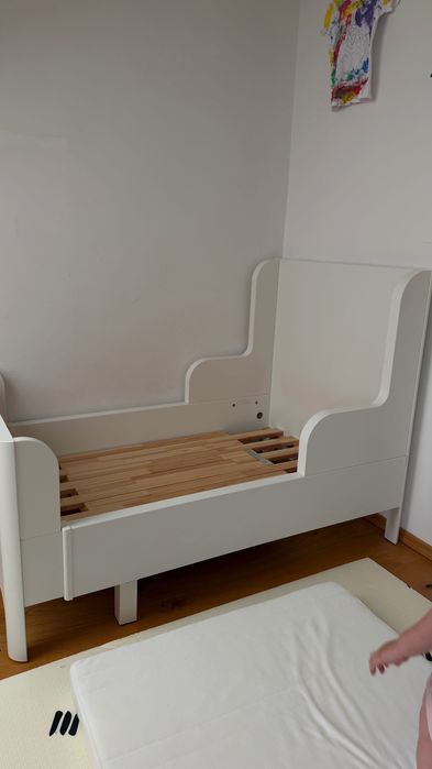 Rozsuwane łóżko Ikea BUSUNGE