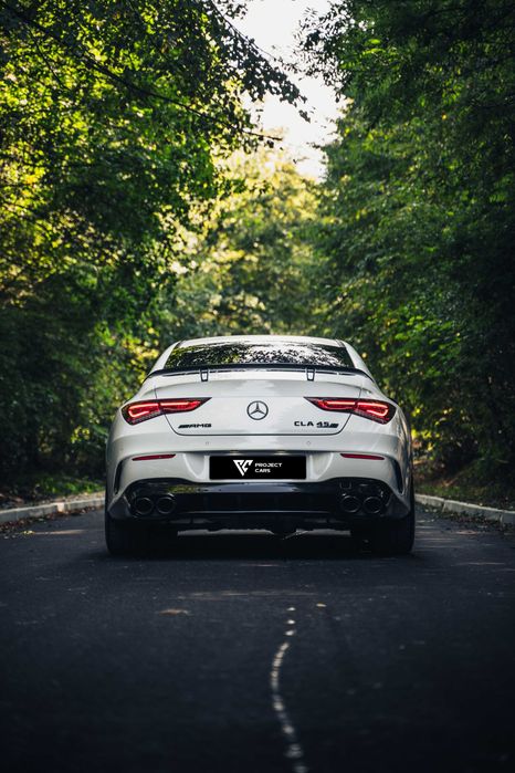 Wynajem Mercedes Cla 45s AMG / 421 KM / Brak kaucji / Do ślubu