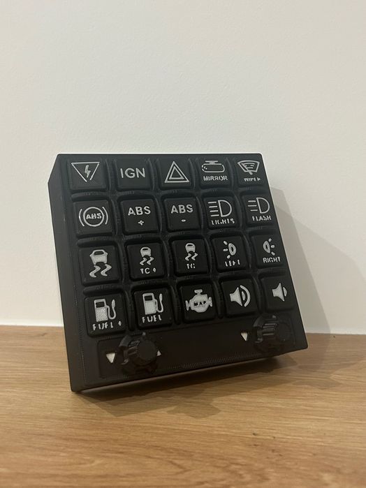 Button Box Macro Pad do gier simracing stream deck assetto corsa