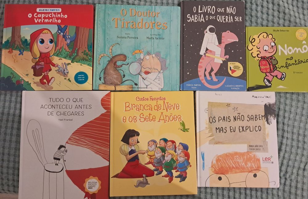 Lote de 7 livros
