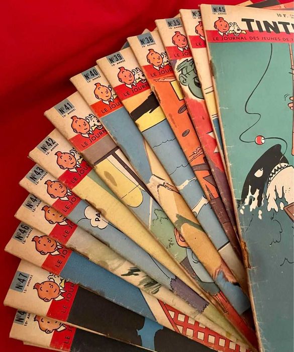 Tintim antigos e vintage livros e outros artigos