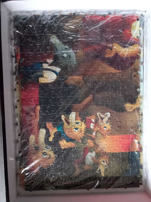 Puzzle Obras de Arte Portuguesas - O Patinho Feio de Norberto Nunes