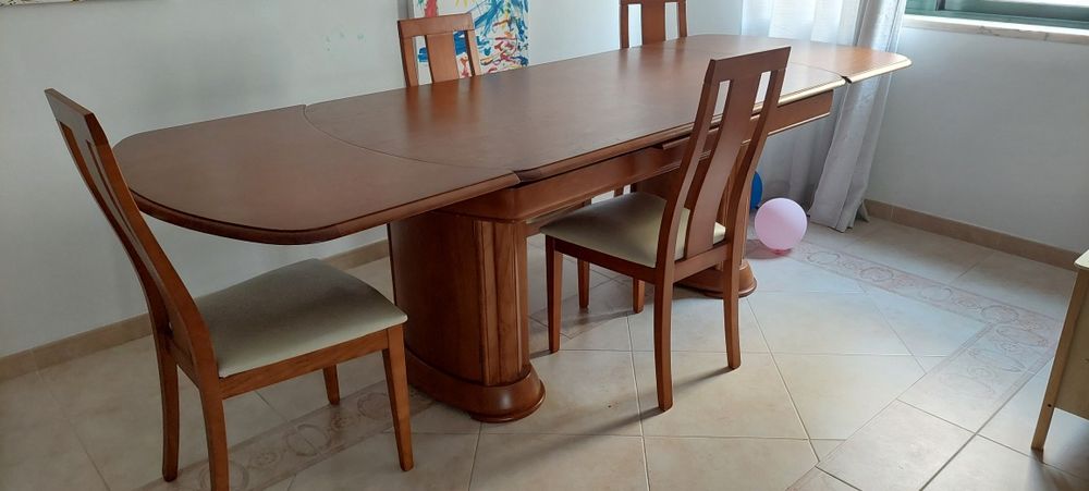 Mesa jantar + 6 Cadeiras