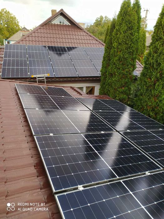 Встановлення сонячних станцій/Сонячні панелі/Монтаж, підбір обладнання