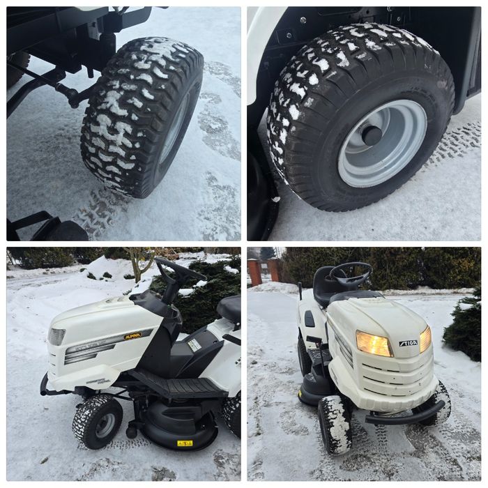 Traktorek kosiarka Stiga Alpina 17.5KM B&S hydro Super Stan POLECAM