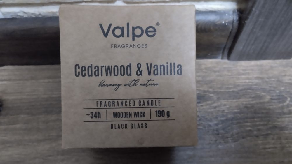 Свеча большая ,ароматическая. Valpe