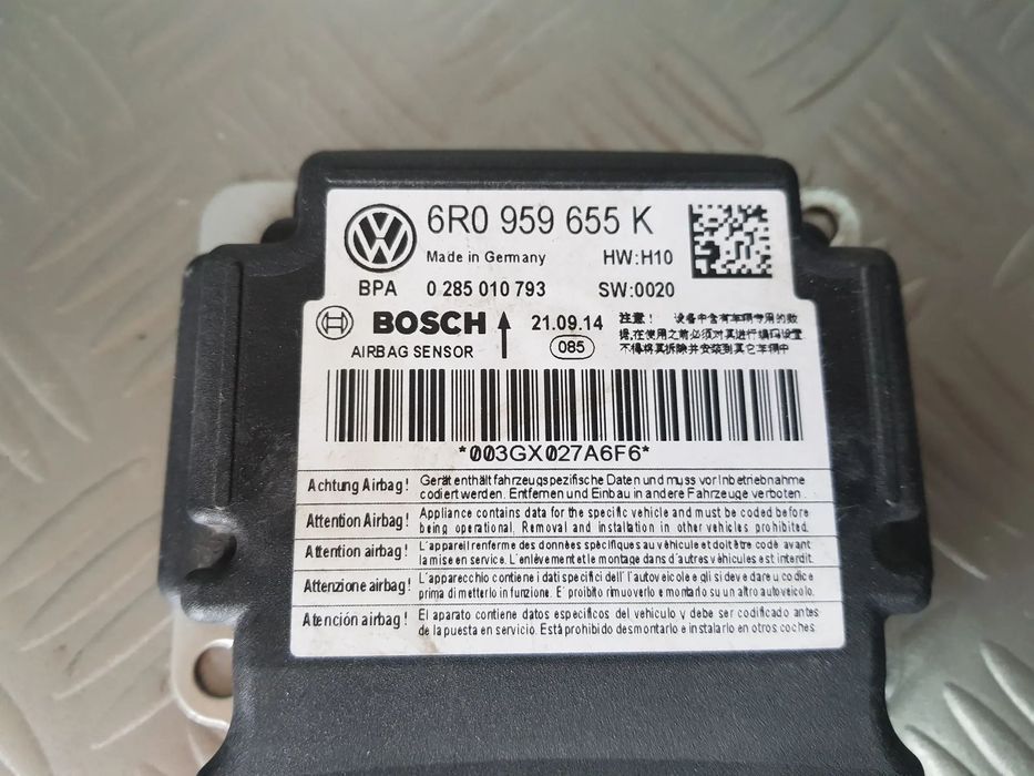 Centralina Modulo Airbag Seat Ibiza 6J Polo 6R skoda Fabia Rapid