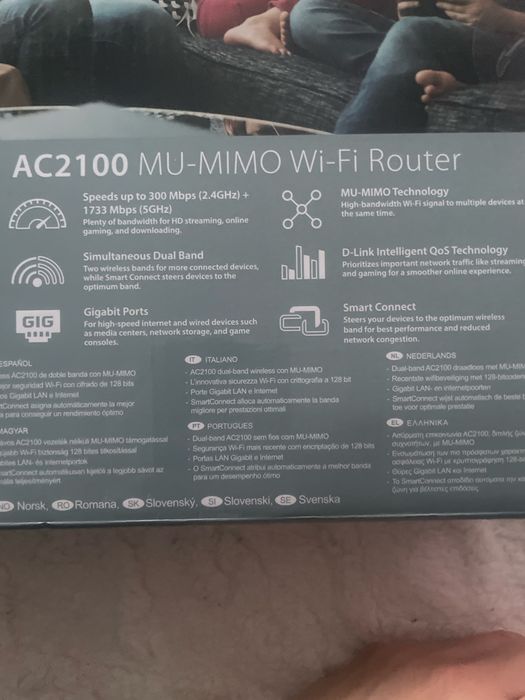 Router d-link  , tp- link