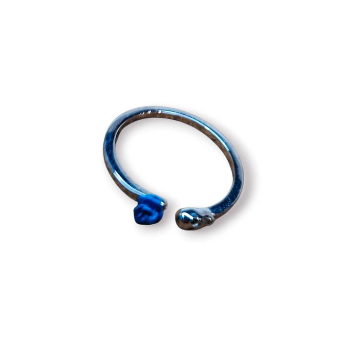 Conjunto Artesanal – Bolsinha Veludo + Anel