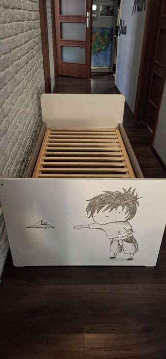 Łóżeczko 2w1 vox 2pir z materacem