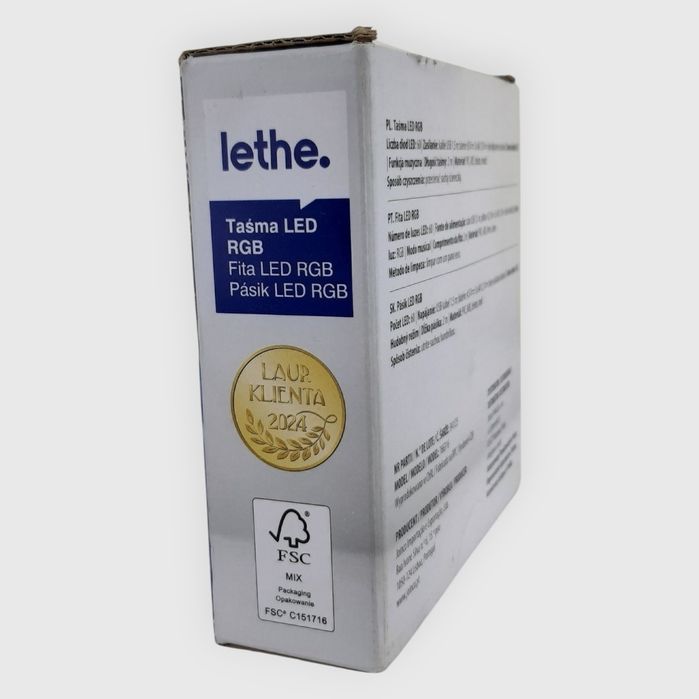 Taśma LED RGB Lethe 2 m z pilotem