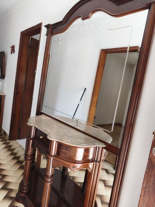 Movel de entrada/consola com espelho