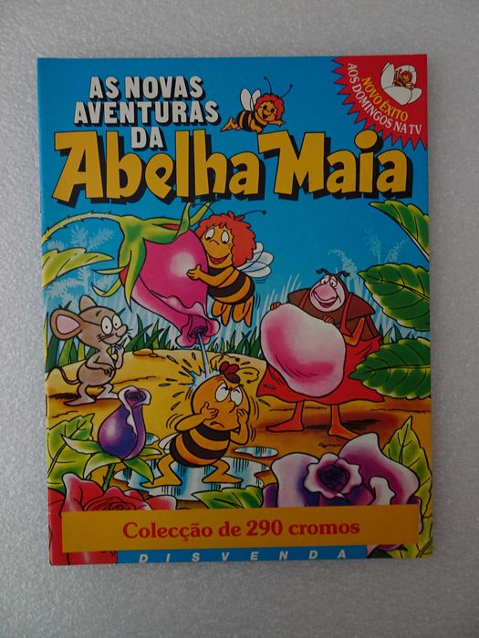 Caderneta de cromos vazia As Novas Aventuras da Abelha Maia