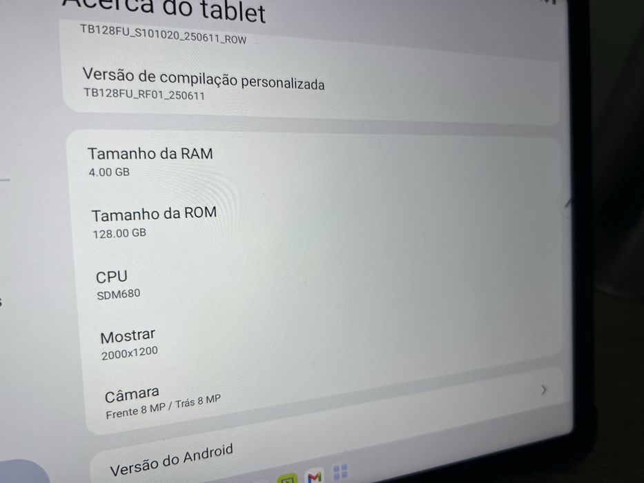 Tablet LENOVO M10 Plus 3rd Gen com Caneta + Capa