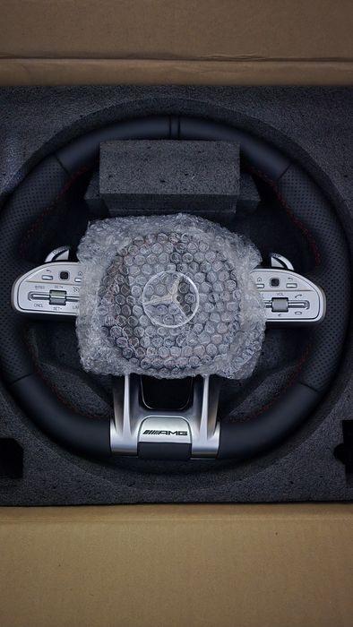 Volante Mercedes AMG  + Airbag + Patilhas (Novo)