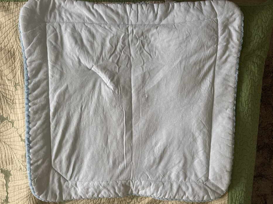 Одіялко (голубенького кольору,з іншого боку-біле)