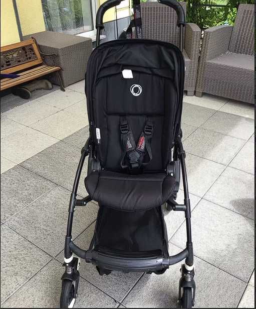 Carrinho Bugaboo, preto, NOVO.484928446005913601