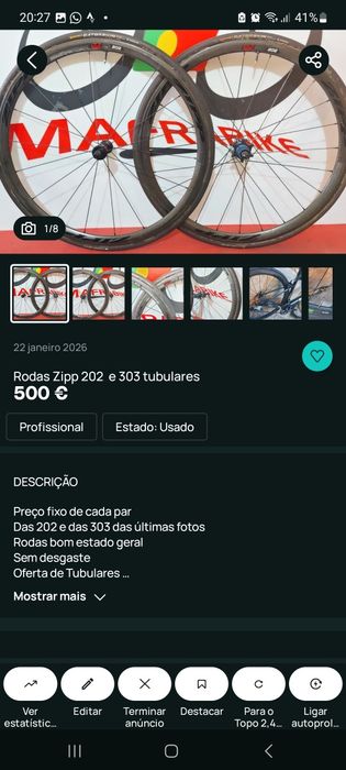 Acessórios para bicicletas oportunidades