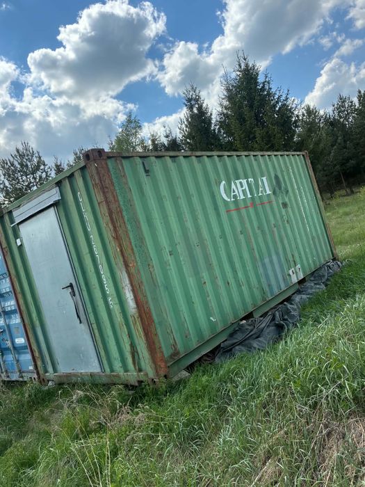 Kontener socjalno- magazynowy