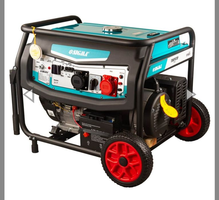 Генератор 10.0квт, бензин SIGMA 5710531, 230/380вт, Мідь, електро.