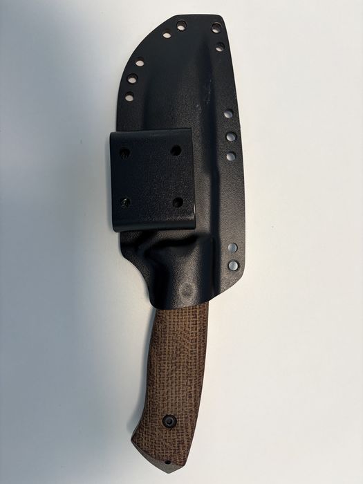Nóż LKW Hundur Custom Micarta bushcraft survivalowy do lasu biwak do plecaka edc