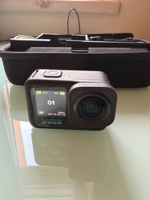 GoPro Hero 13 Black + Kit Extended Power + Lente Ultra Wide (Como Nova / Fatura)