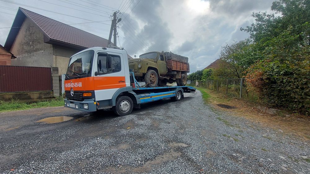 Евакуатор. Перевезення спецтехніки
