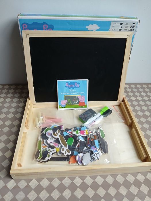 Puzzle Świnka Pepa,  układanka Pepa,  zestaw