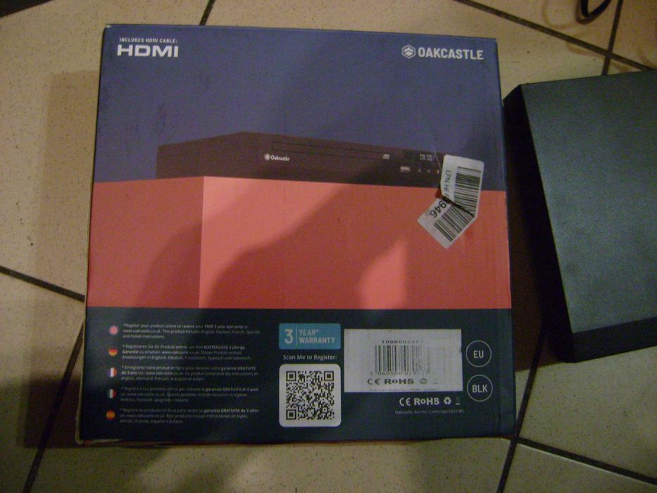 Odtwarzacz DVD Vision HDMI komplet pilot