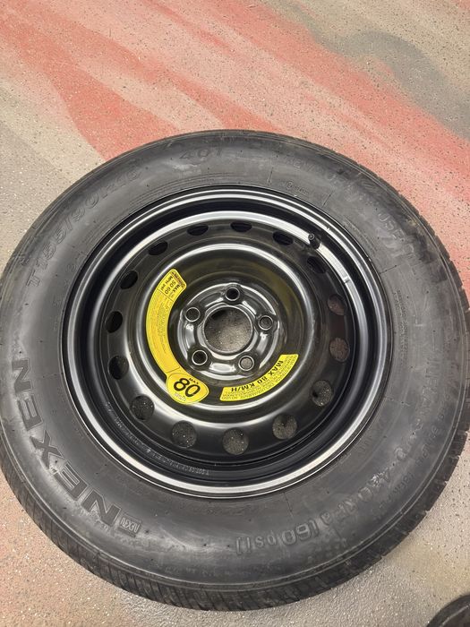 5x112 KOŁO DOJAZDOWE Ssangyong 4Jx16 et16 66,5 AUDI MERCEDES 155/90R16