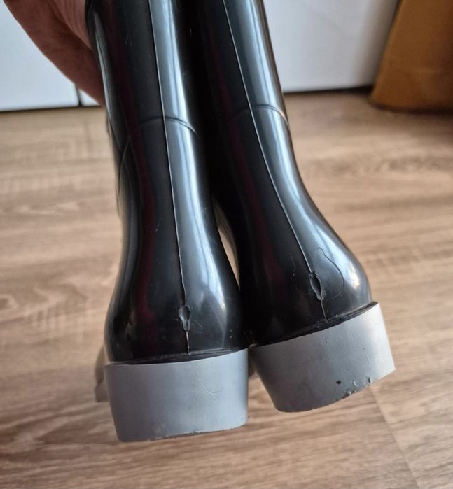 Czarne gumiaki damskie, Zetpol,r.37