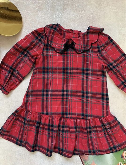 Святкова новорічна сукня на 2-3 роки