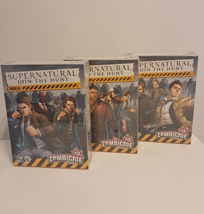 Zombicide 2. edycja – Supernatural Join The Hunt #1 #2 #3 – NOWE