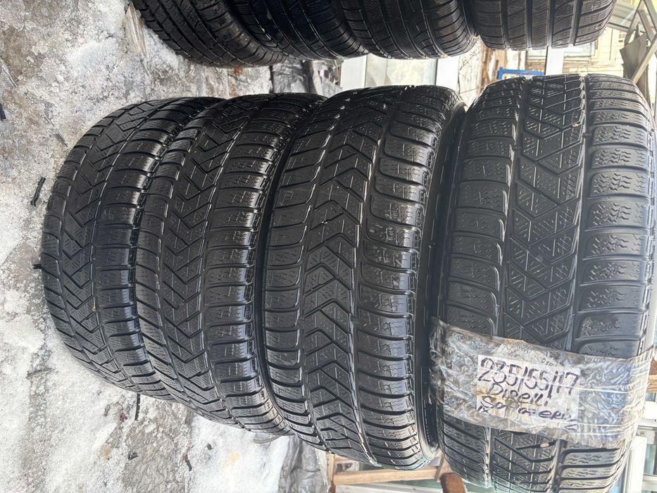 235-55-R17 PIRELLI SOTTOZERO комплект зимней резины GERMANY 2023