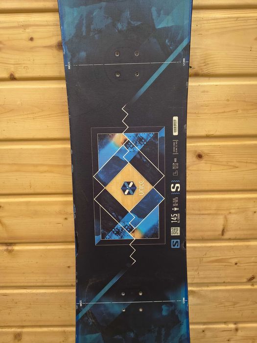 Deska snowboardowa Salomon Wild Card 145 cm + wiązania (A78)